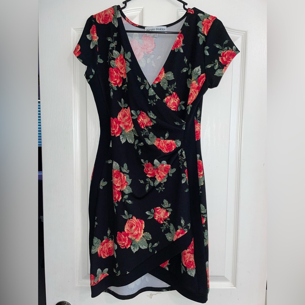 A Black Rose Dress